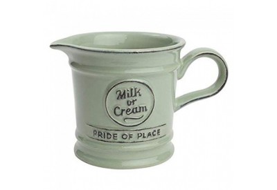 Pride of Place Milk / Cream Jug OLD GREEN (D13.5cm x D9cm x H9cm)